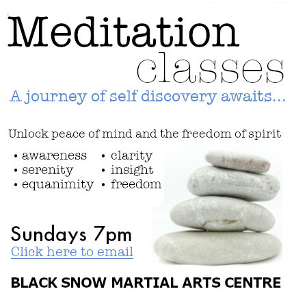 meditation flyer