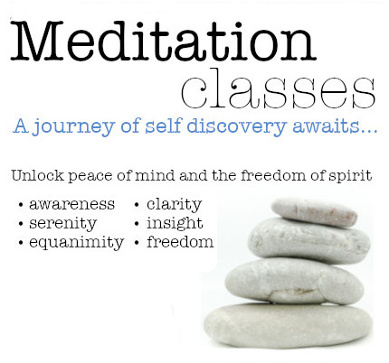 meditation flyer